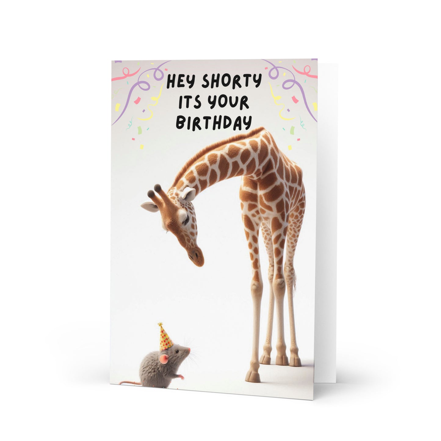 Hey Shorty! Birthday Card