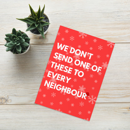 Favourite Neighbour Christmas Card