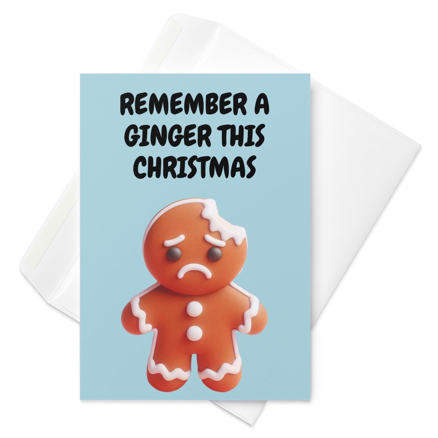 Rember A Ginger Christmas Card