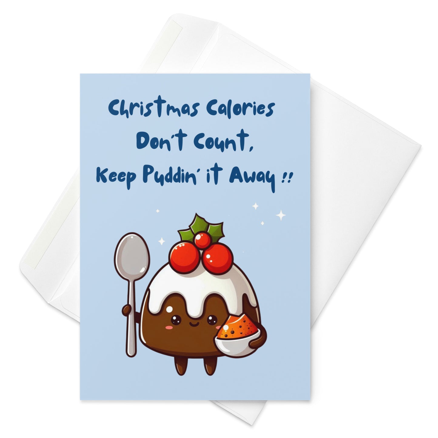 Christmas Pudding Card