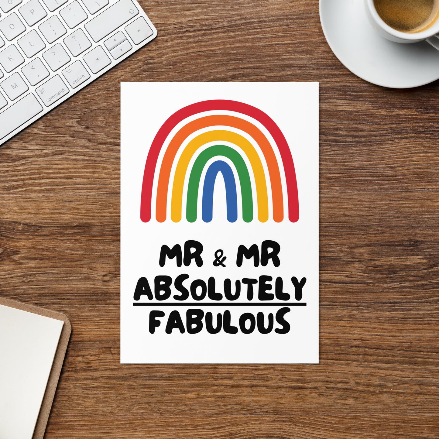 Mr and Mr Fabulous Card