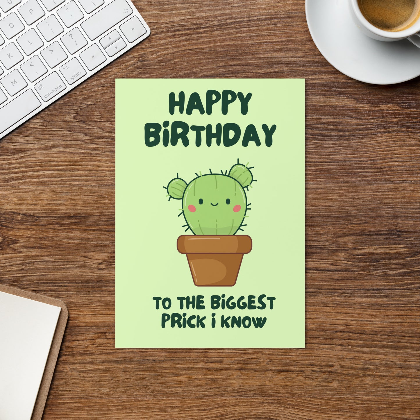 Cactus Birthday Card