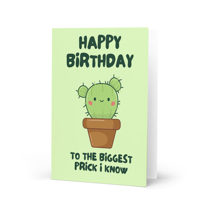 Cactus Birthday Card