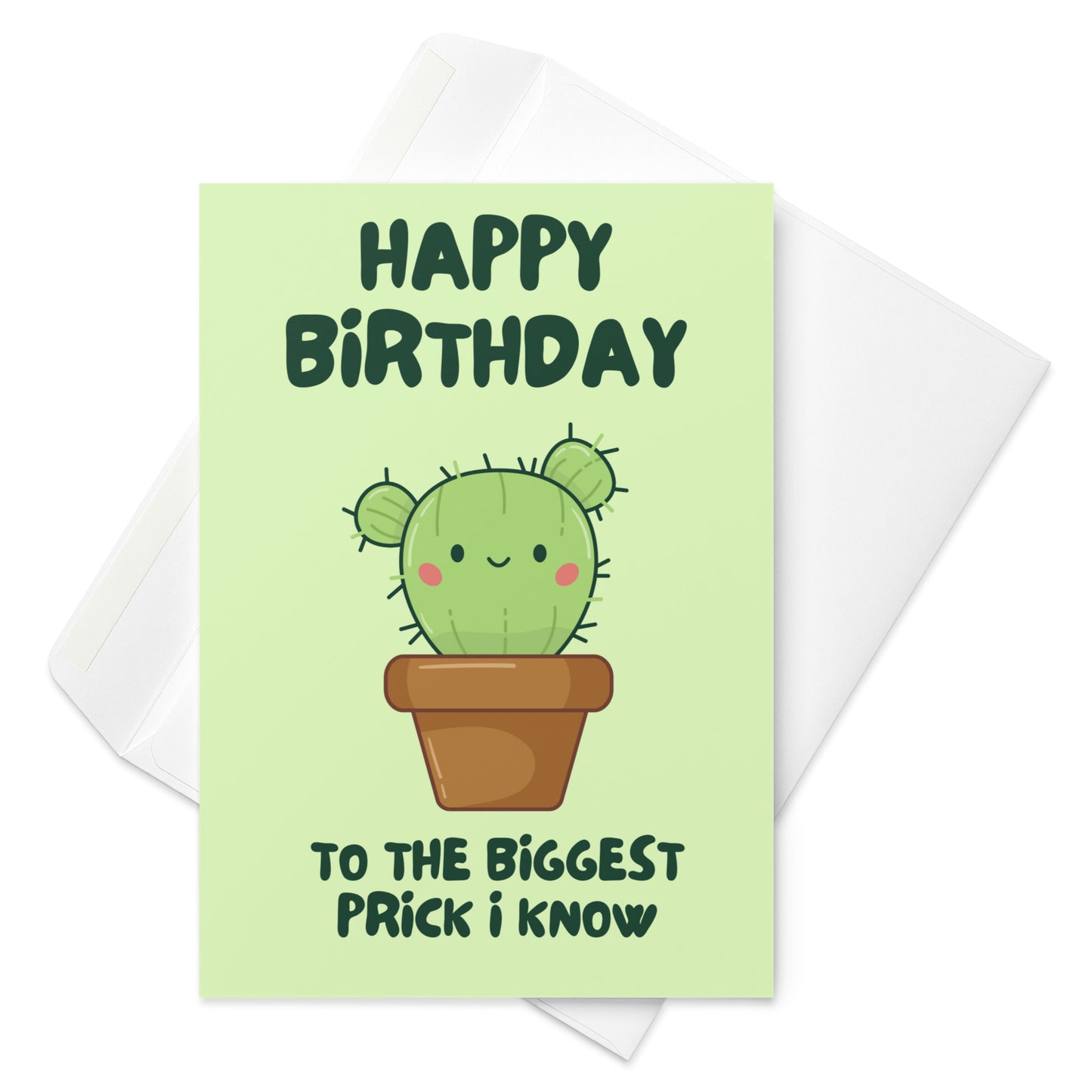 Cactus Birthday Card