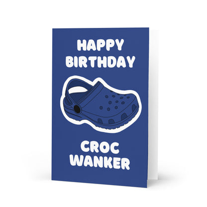 Croc Birthday Card