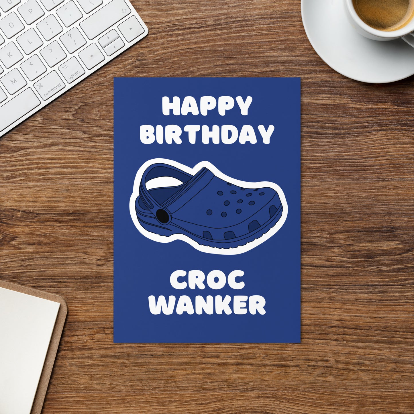 Croc Birthday Card