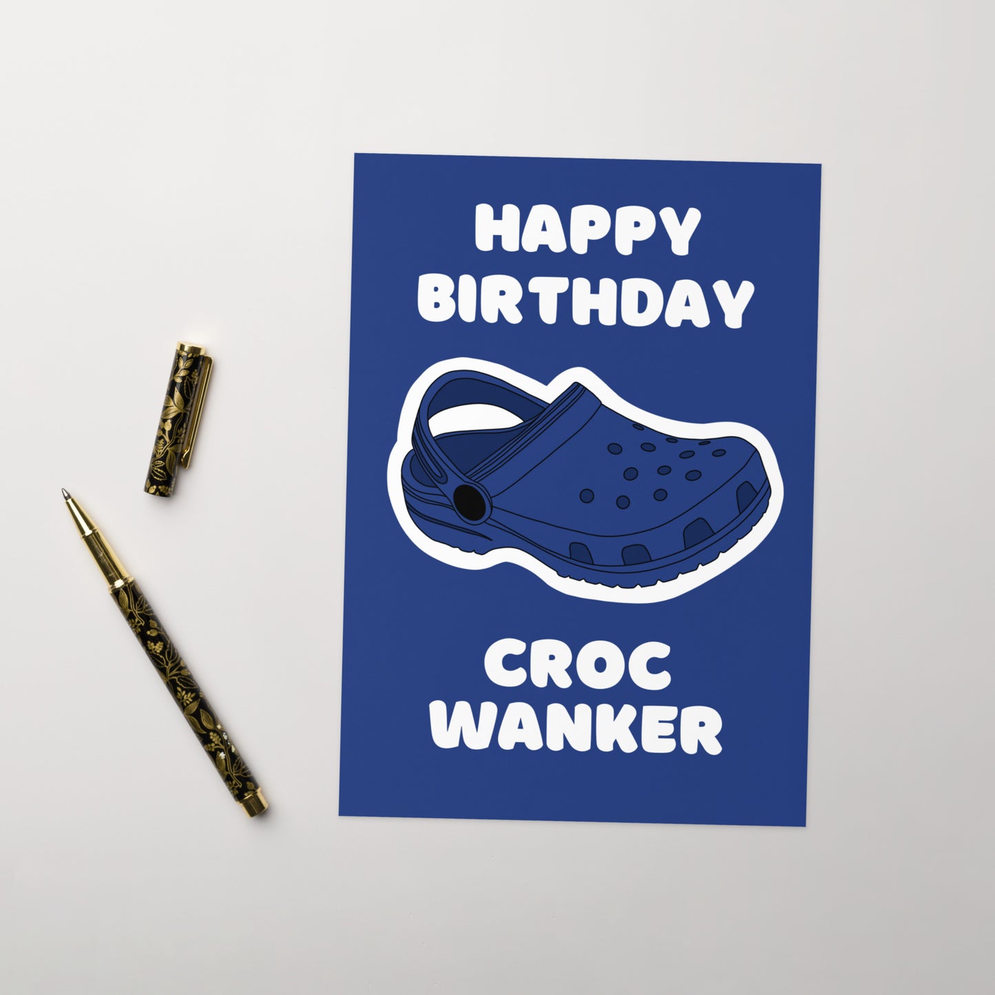 Croc Birthday Card