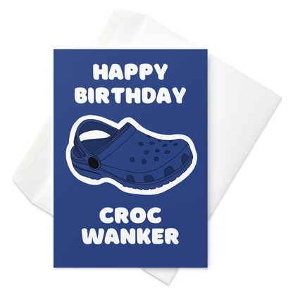 Croc Birthday Card