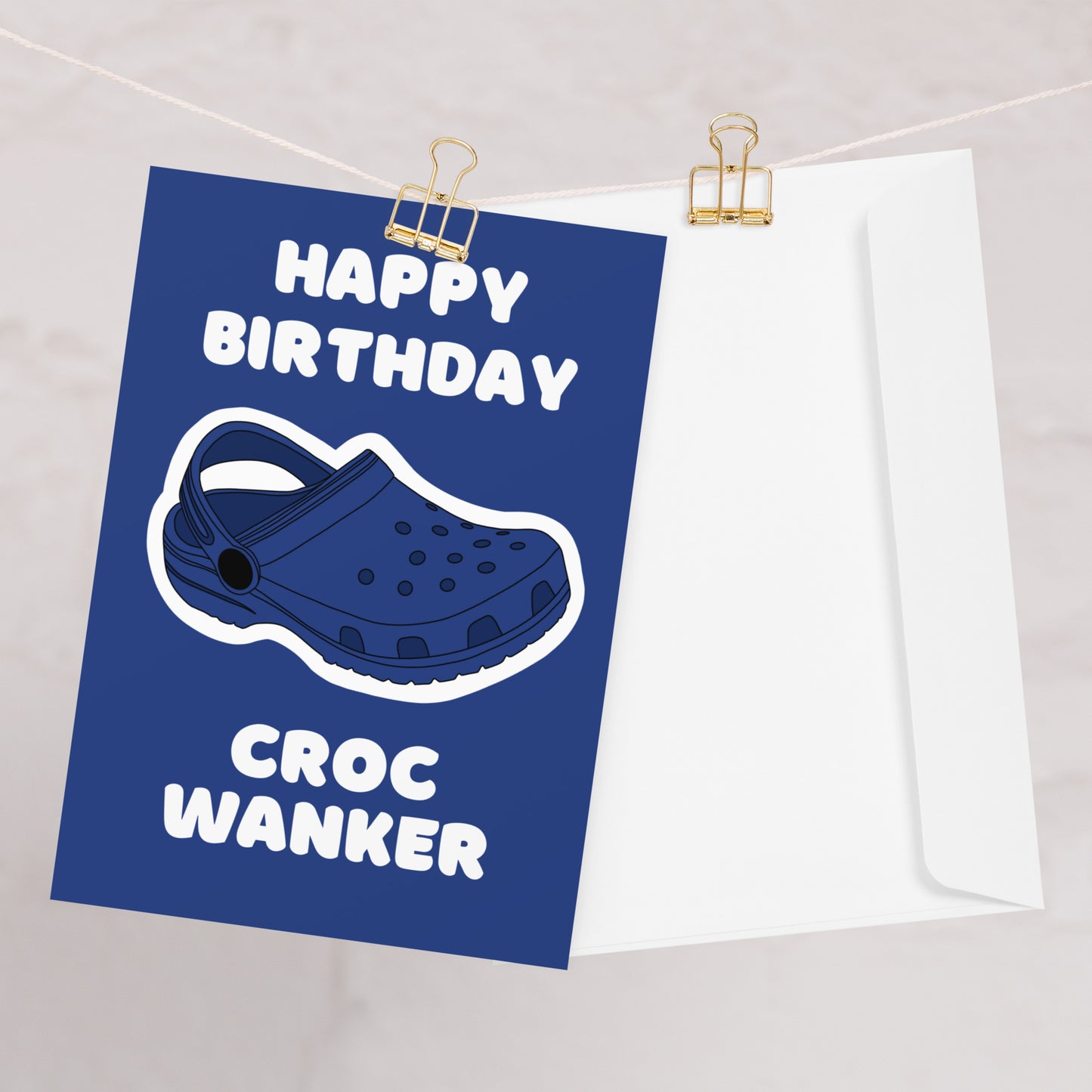 Croc Birthday Card