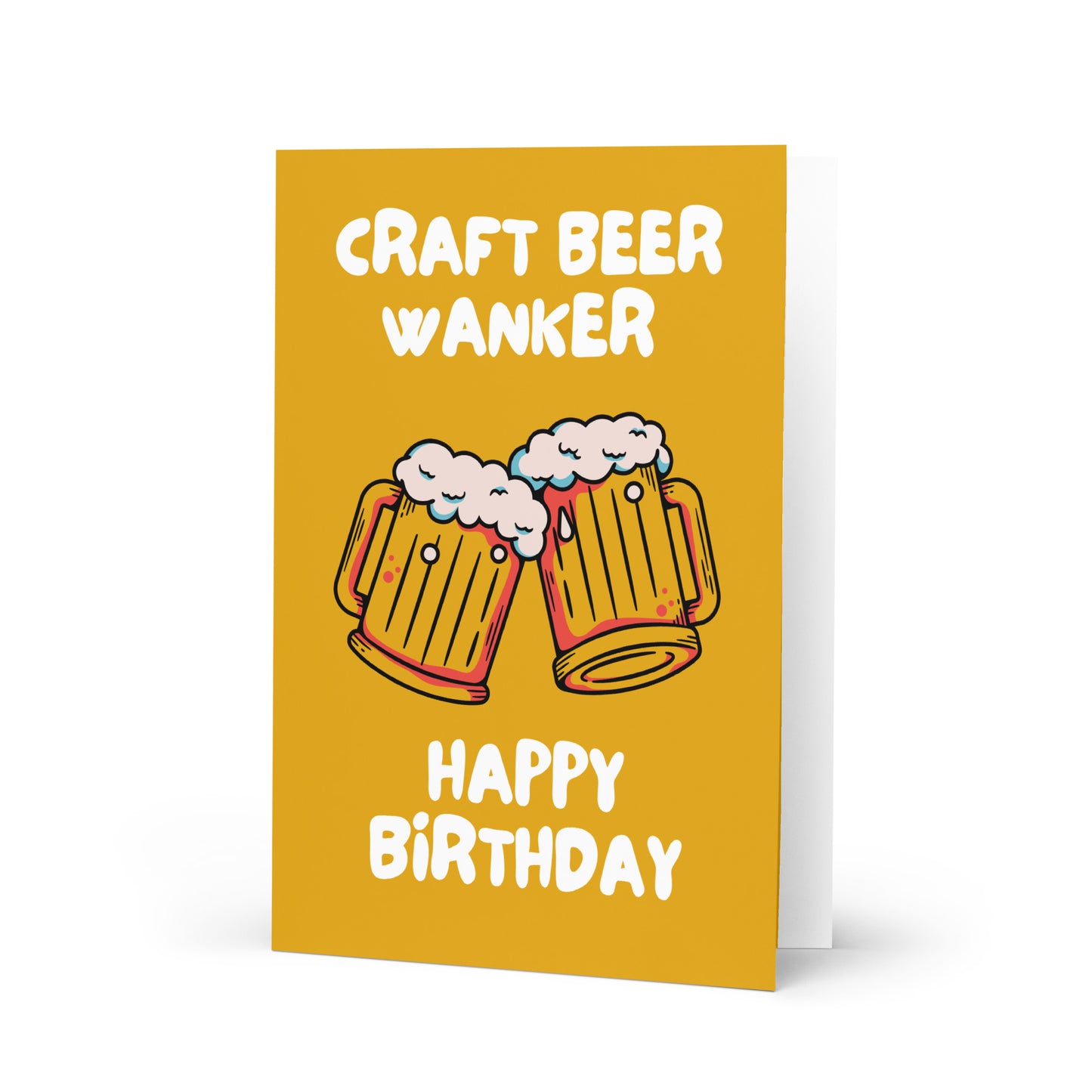 Craft Beer Birthday Card