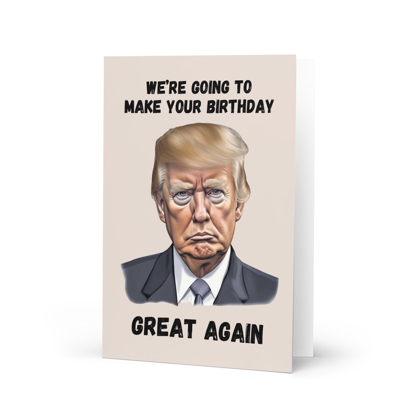 Trump Birthday Card