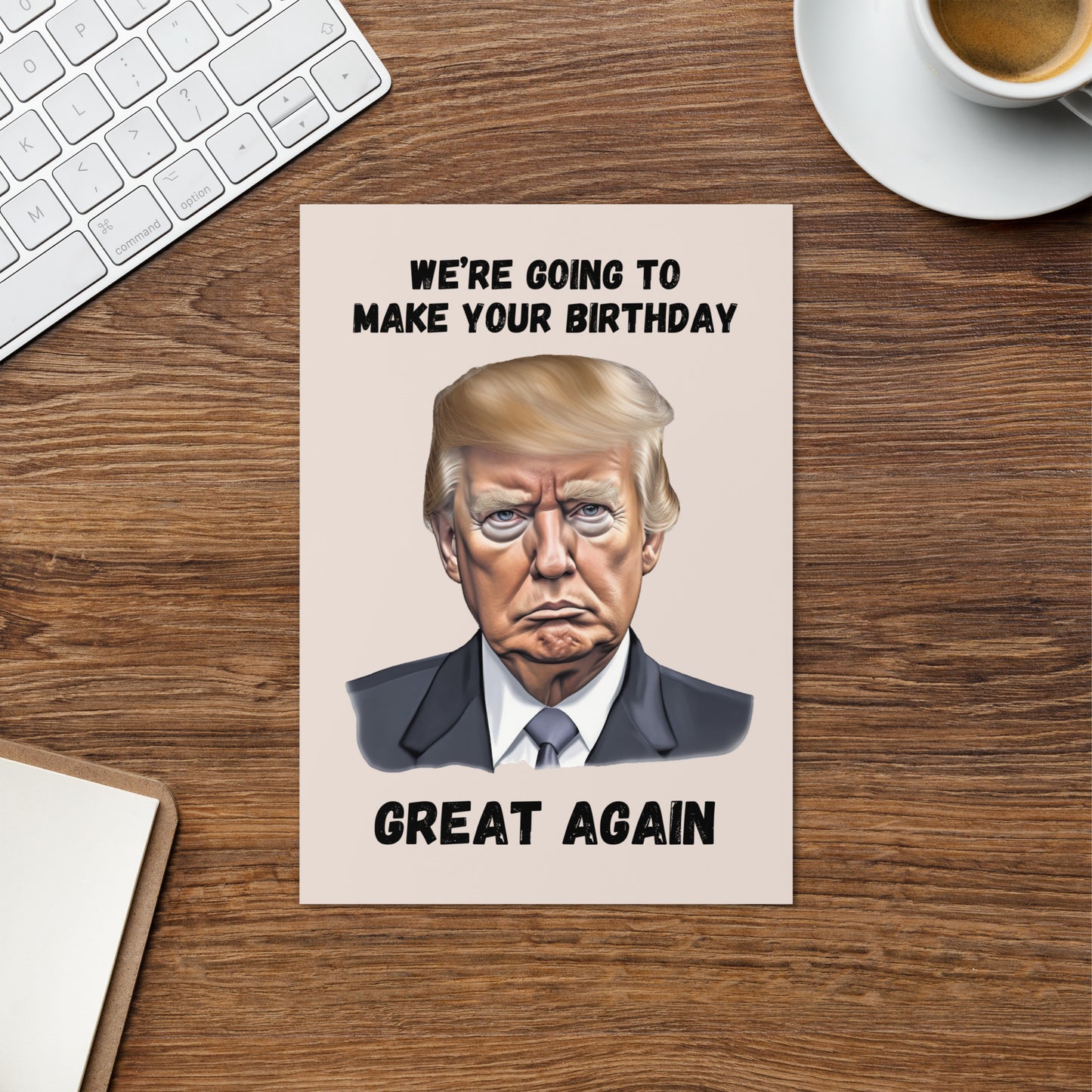 Trump Birthday Card