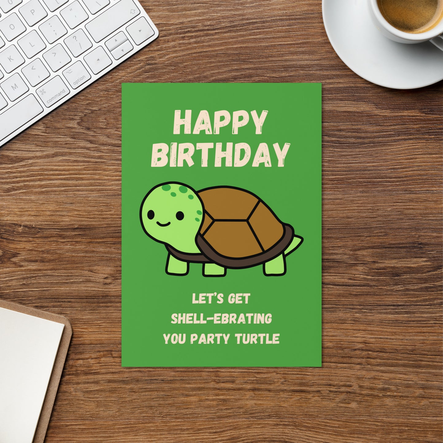 Turtle Birthday Card