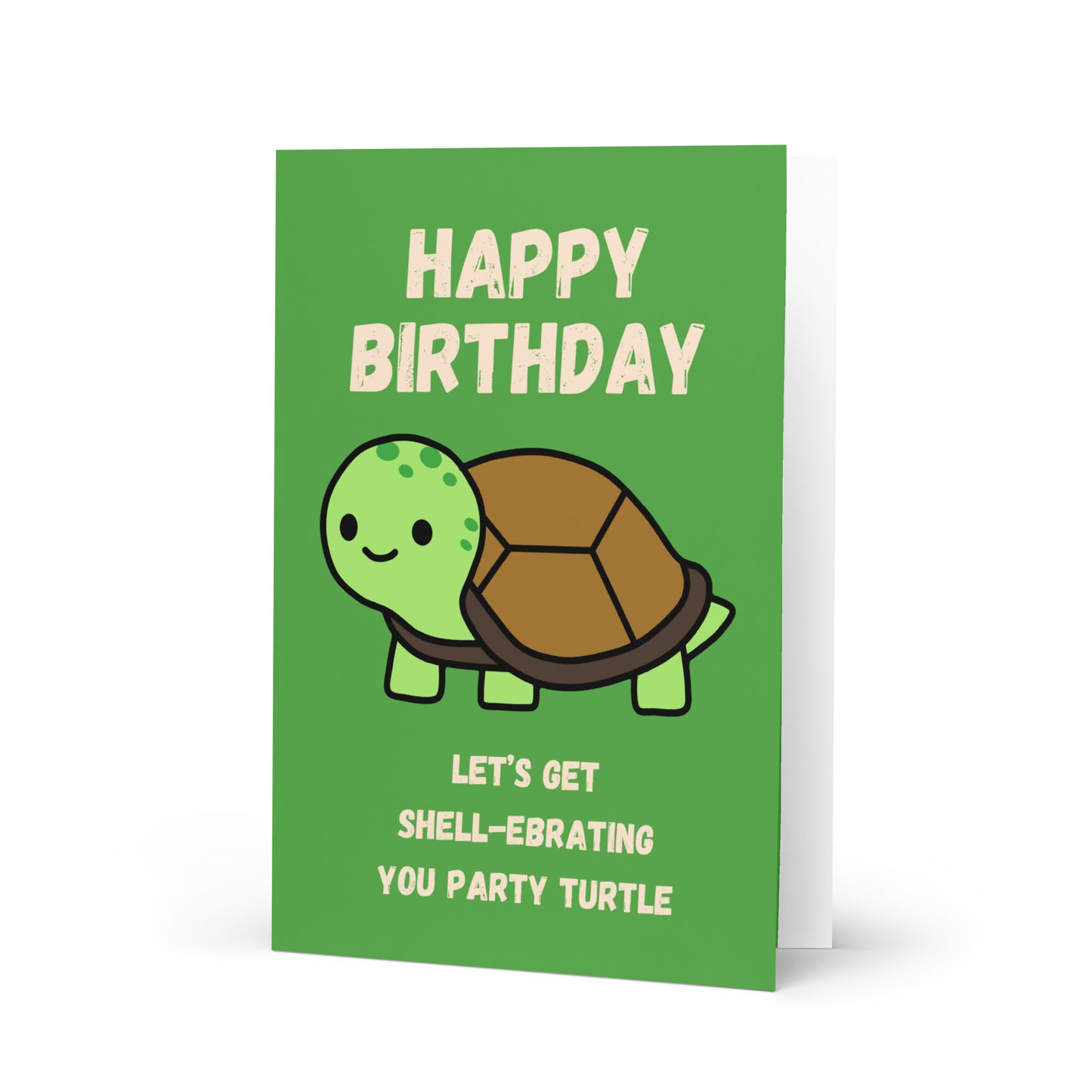 Turtle Birthday Card