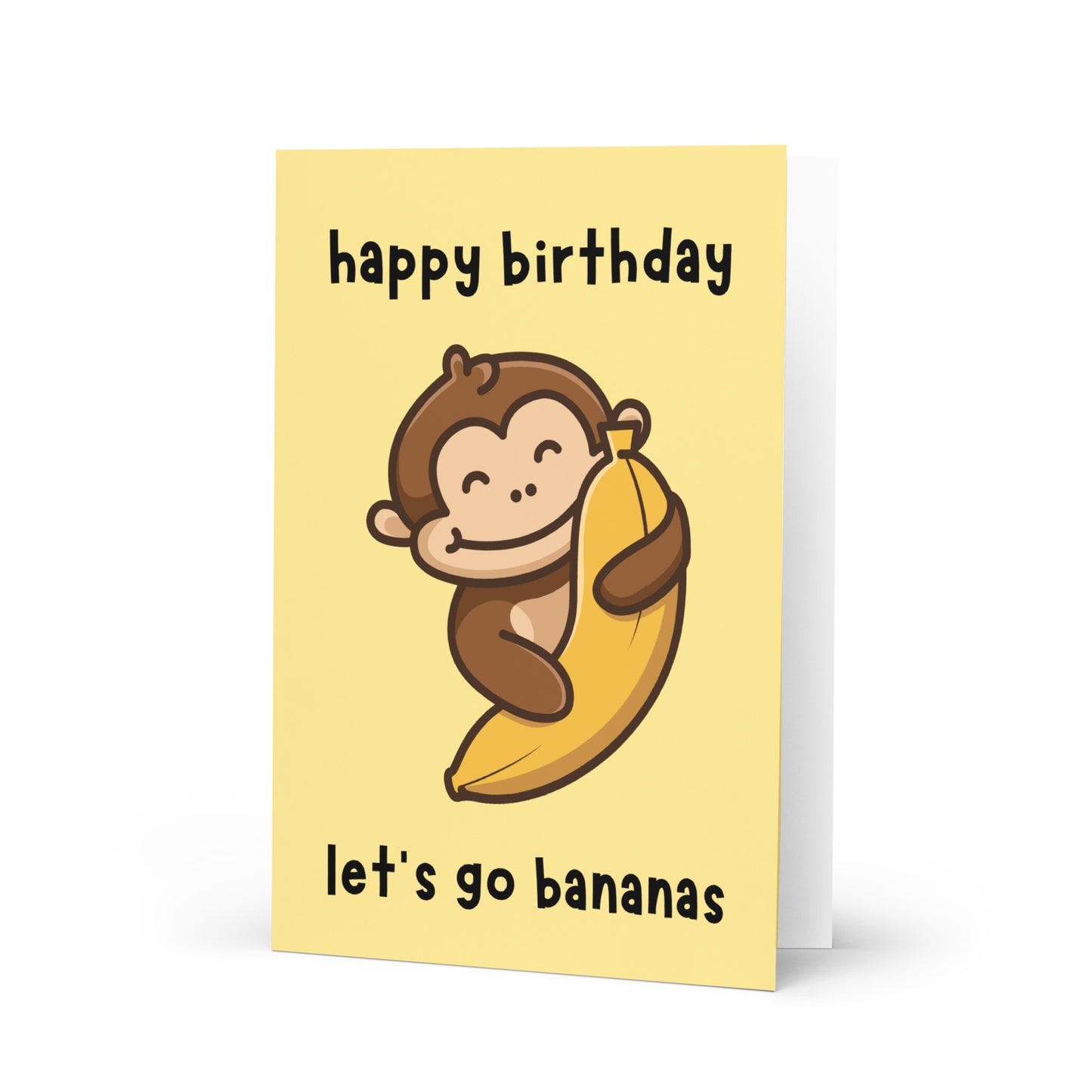 Go Bananas Birthday Card