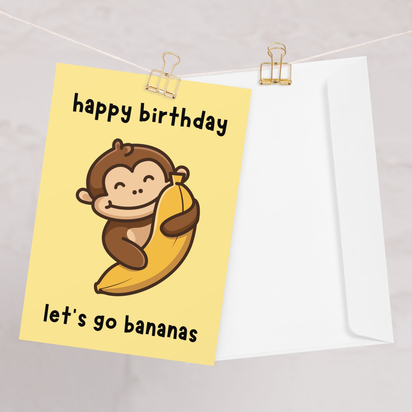 Go Bananas Birthday Card