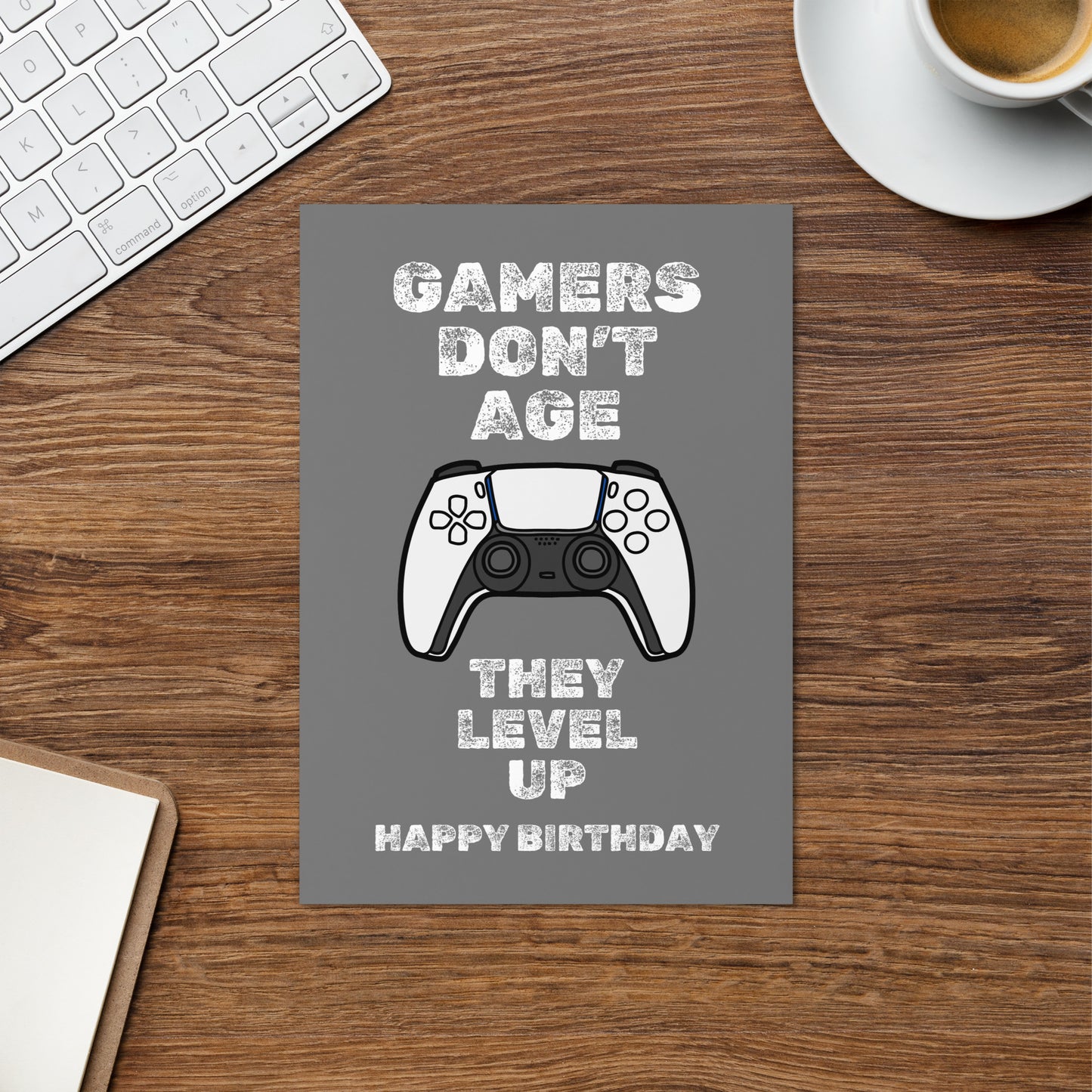 Gamers Don't Age Birthday Card