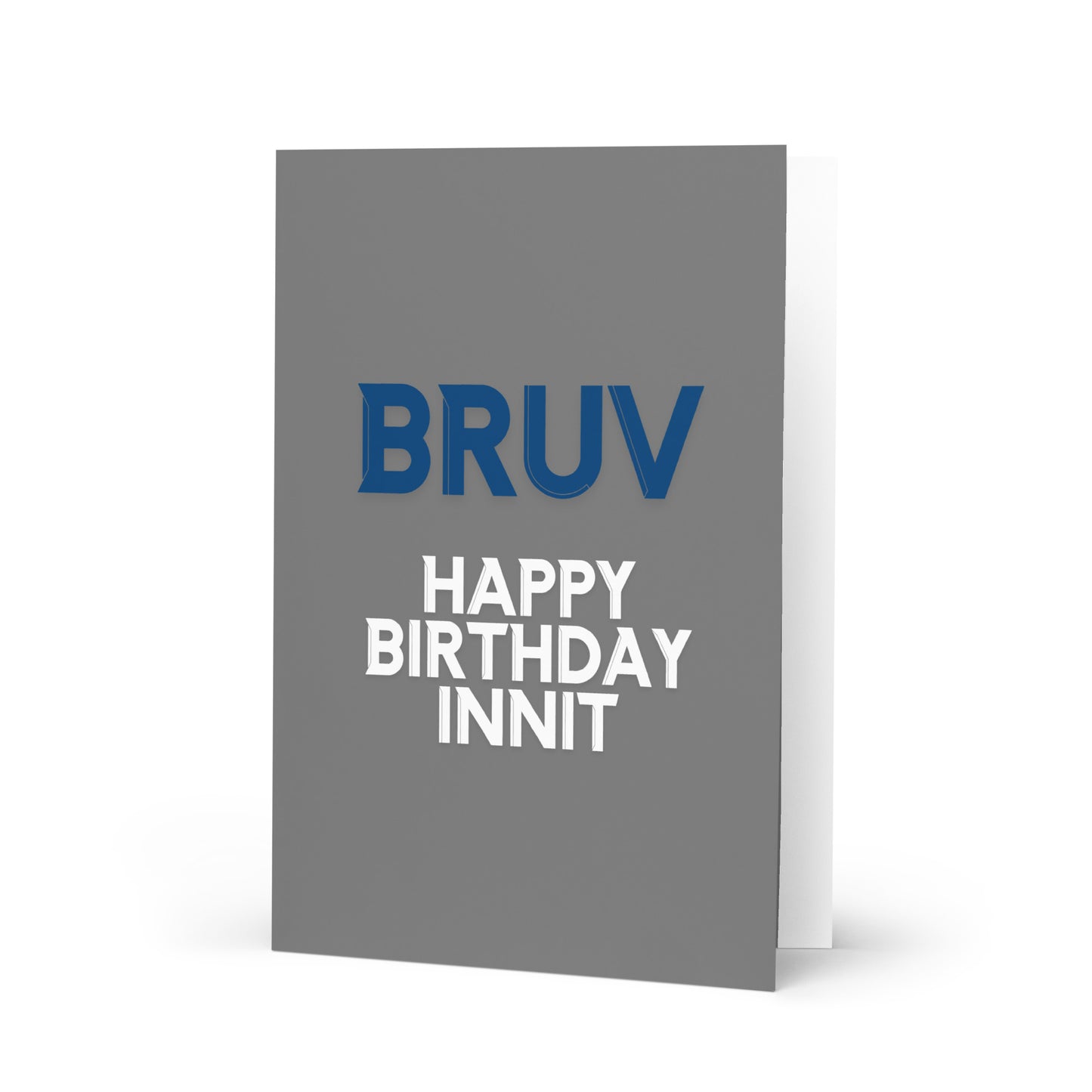 Happy Birthday Bruv Card