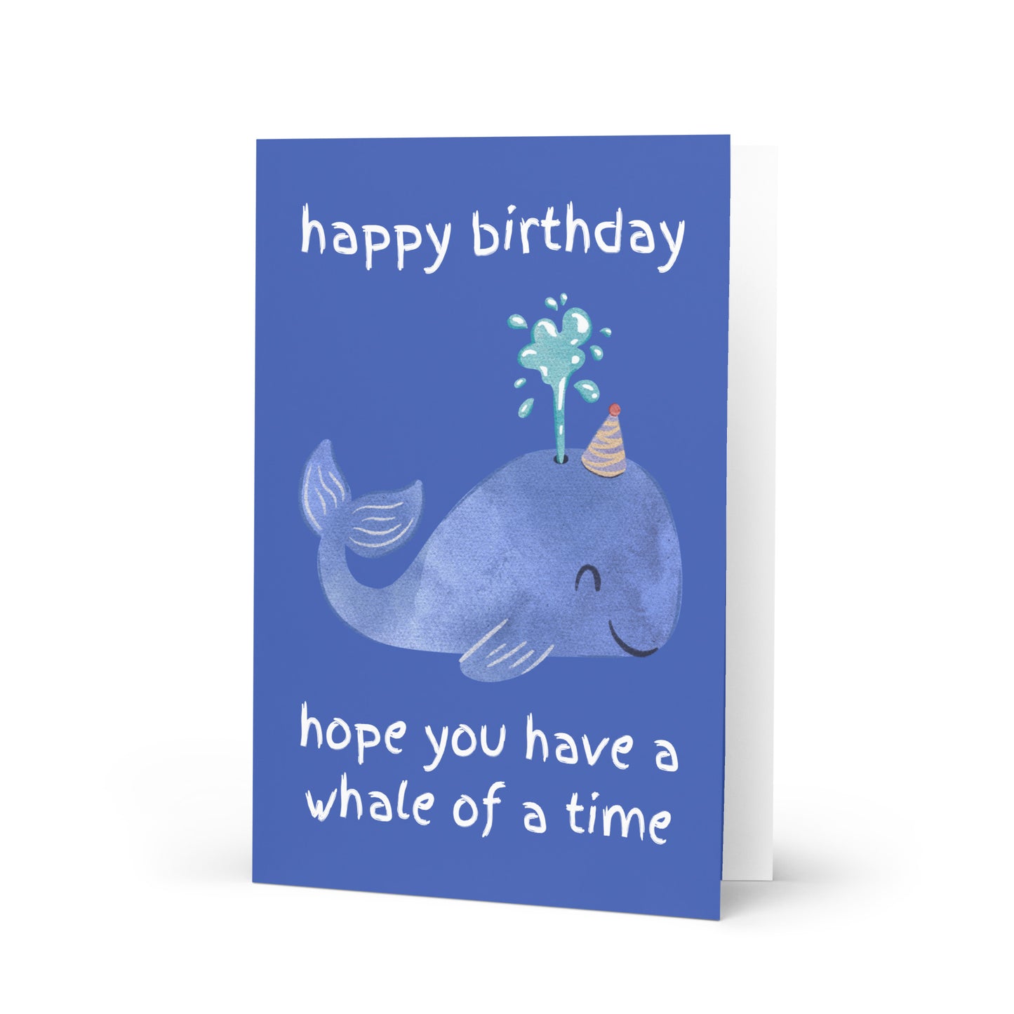 Whale Of A Time Birthday Card