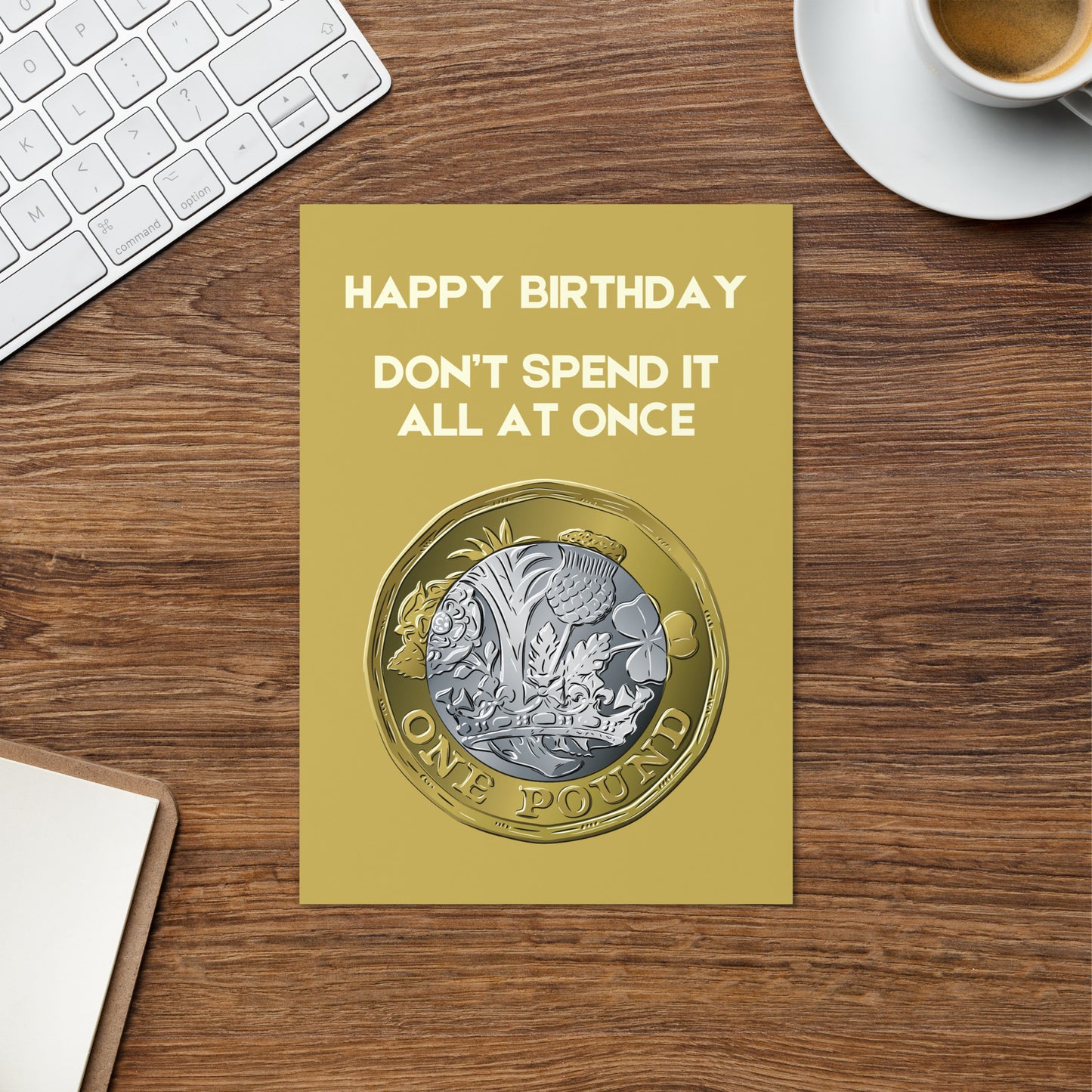 Don't Spend It All At Once Birthday Card