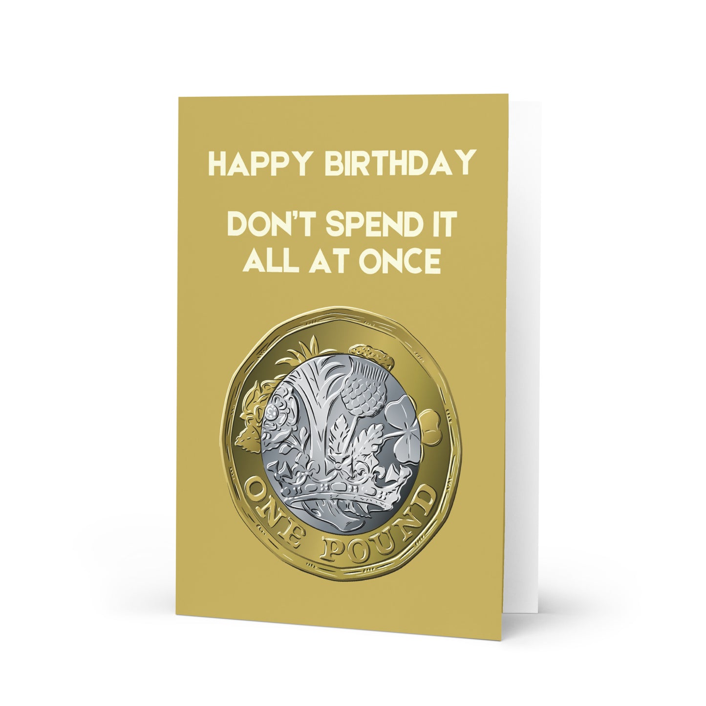 Don't Spend It All At Once Birthday Card