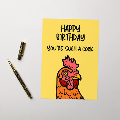 Happy Birthday You're Such A Cock