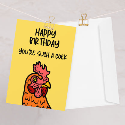 Happy Birthday You're Such A Cock