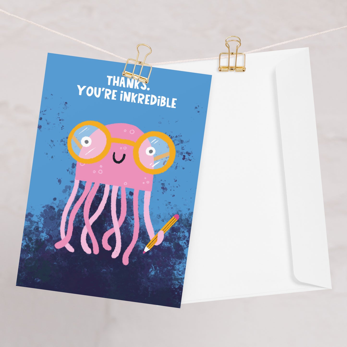 Thanks. You're Inkredible - Thank You Card