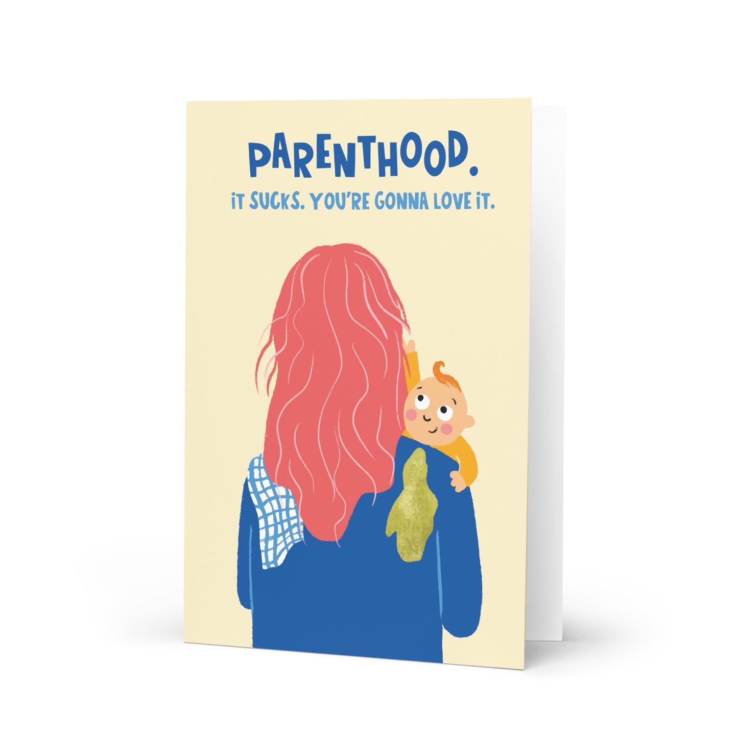 Parenthood Sucks - New Child Card