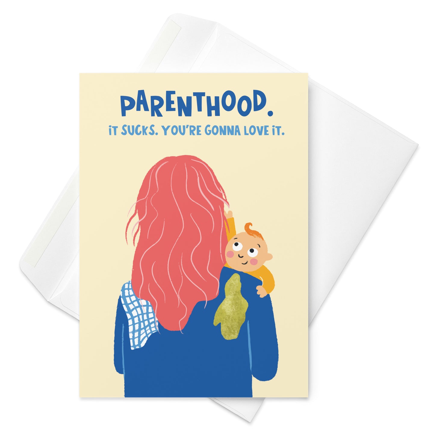 Parenthood Sucks - New Child Card