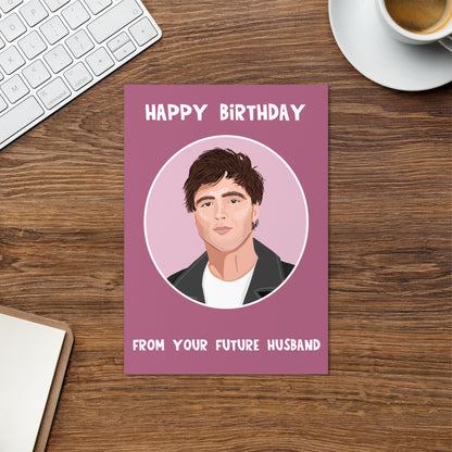 Elordi Happy Birthday Card