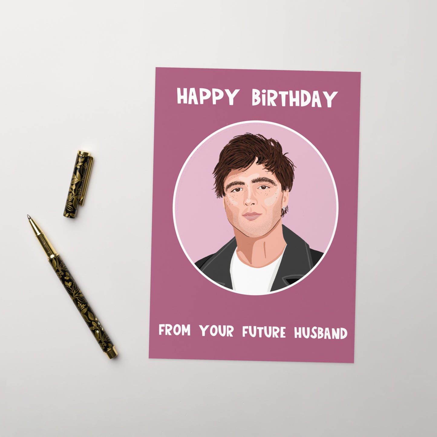 Elordi Happy Birthday Card