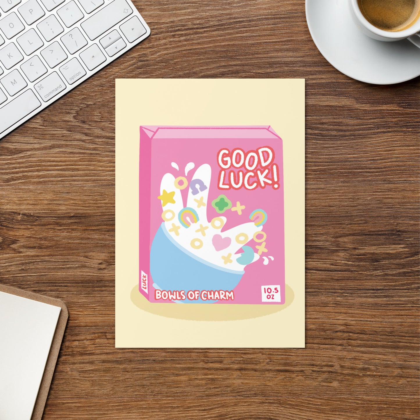 Good Luck - Bowls of Charm - Good Luck Card