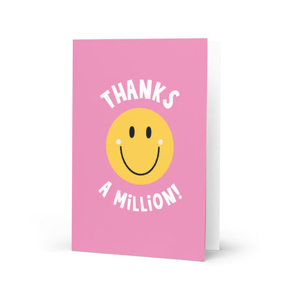 Thanks A Million Card