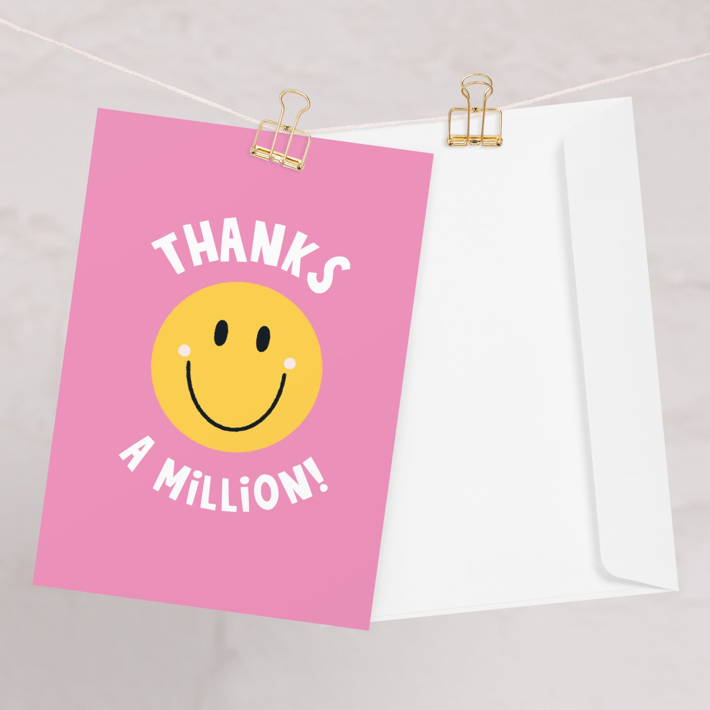 Thanks A Million Card