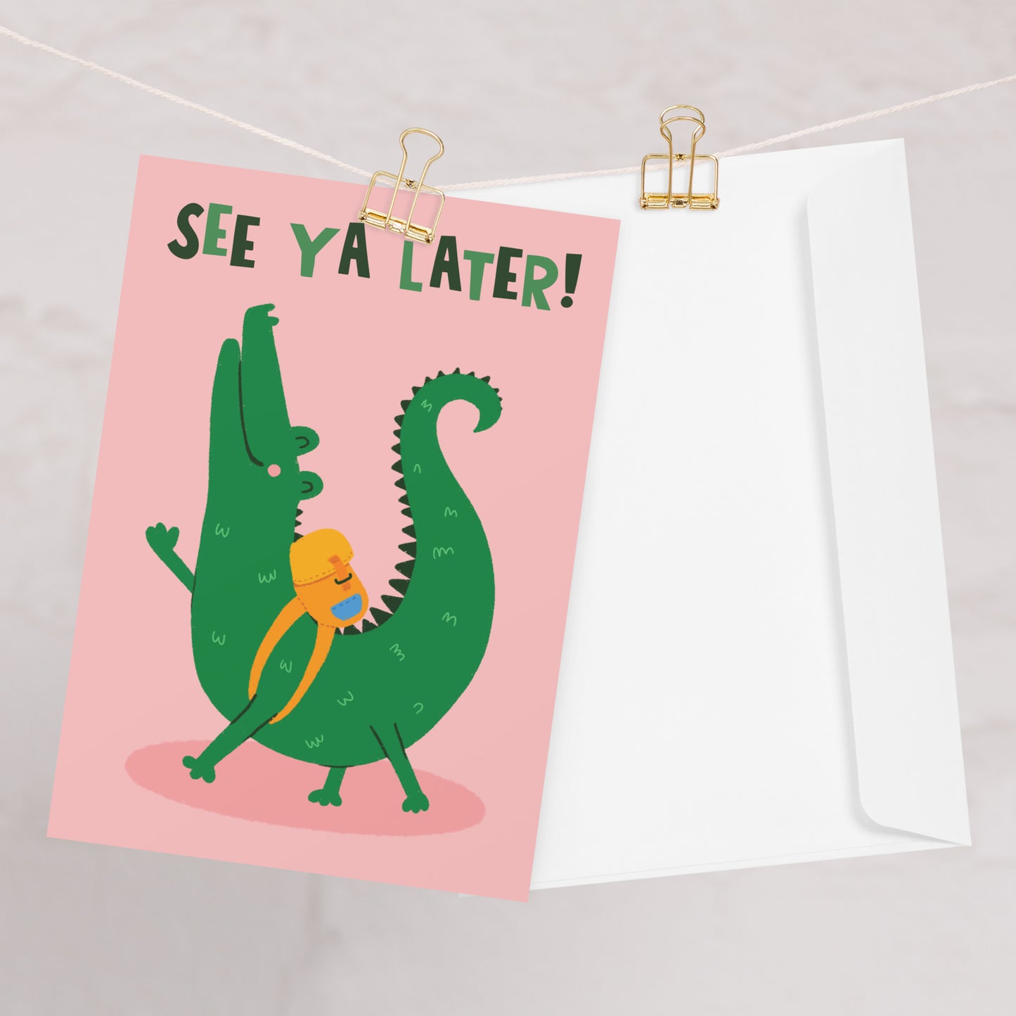 Funny See Ya Later - Leaving Card