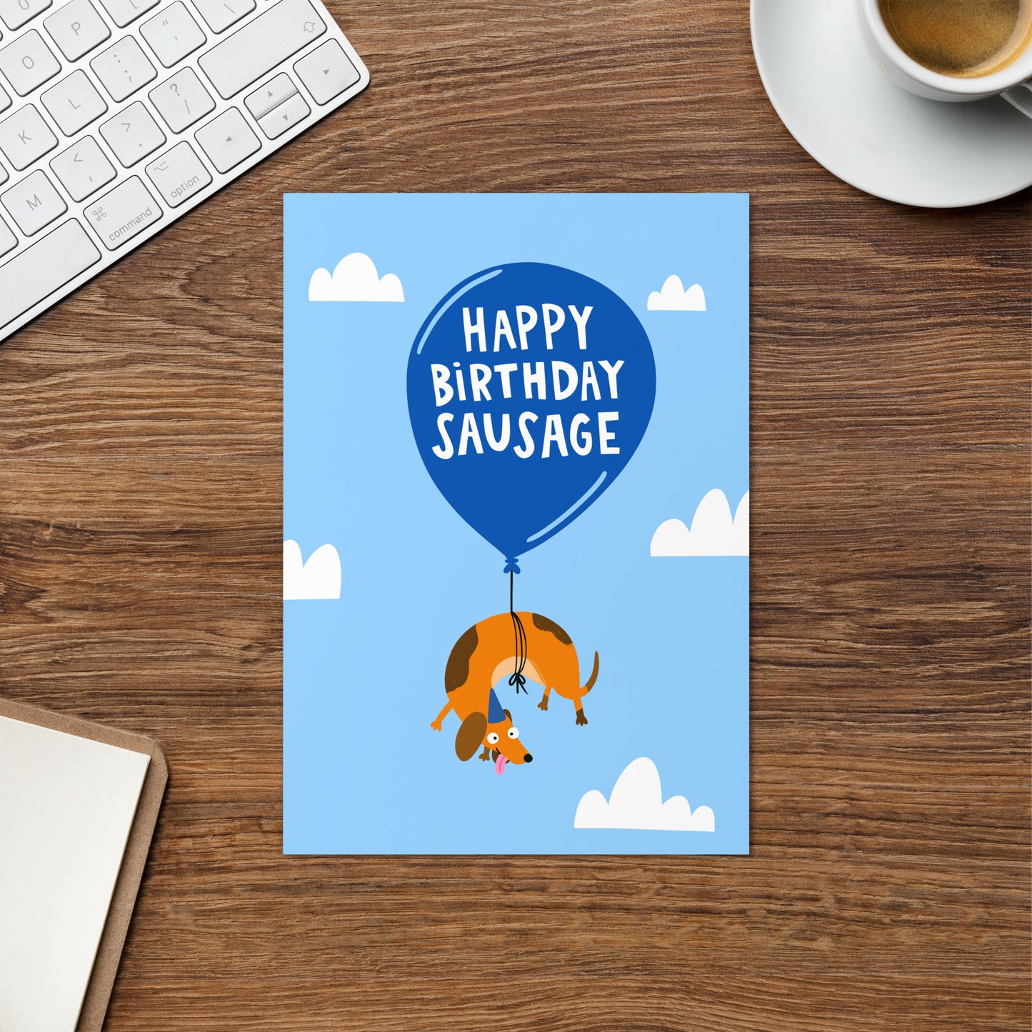 Happy Birthday Sausage Dog Birthday Card