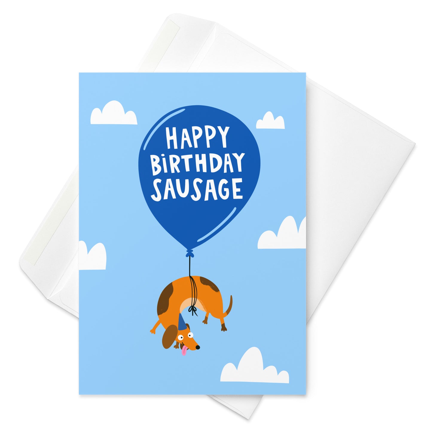 Happy Birthday Sausage Dog Birthday Card