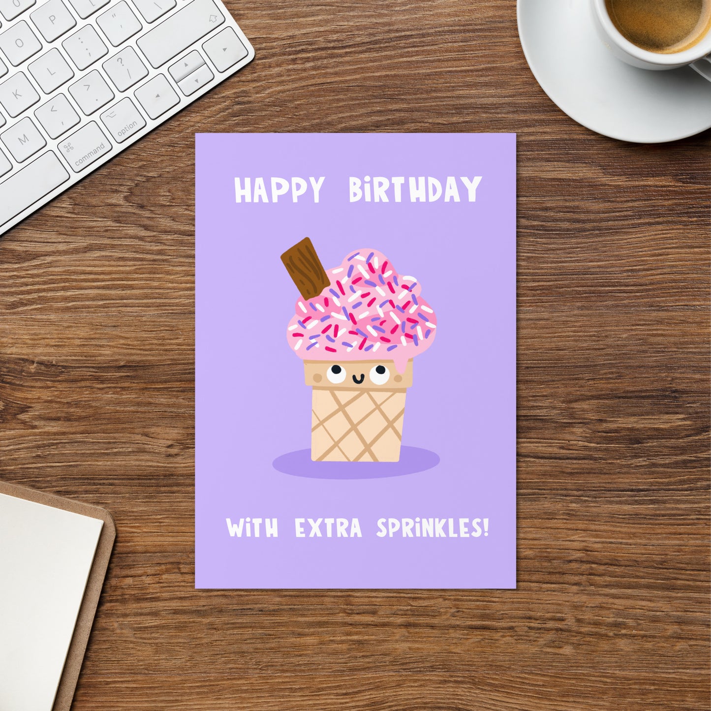 Sprinkles Happy Birthday Card