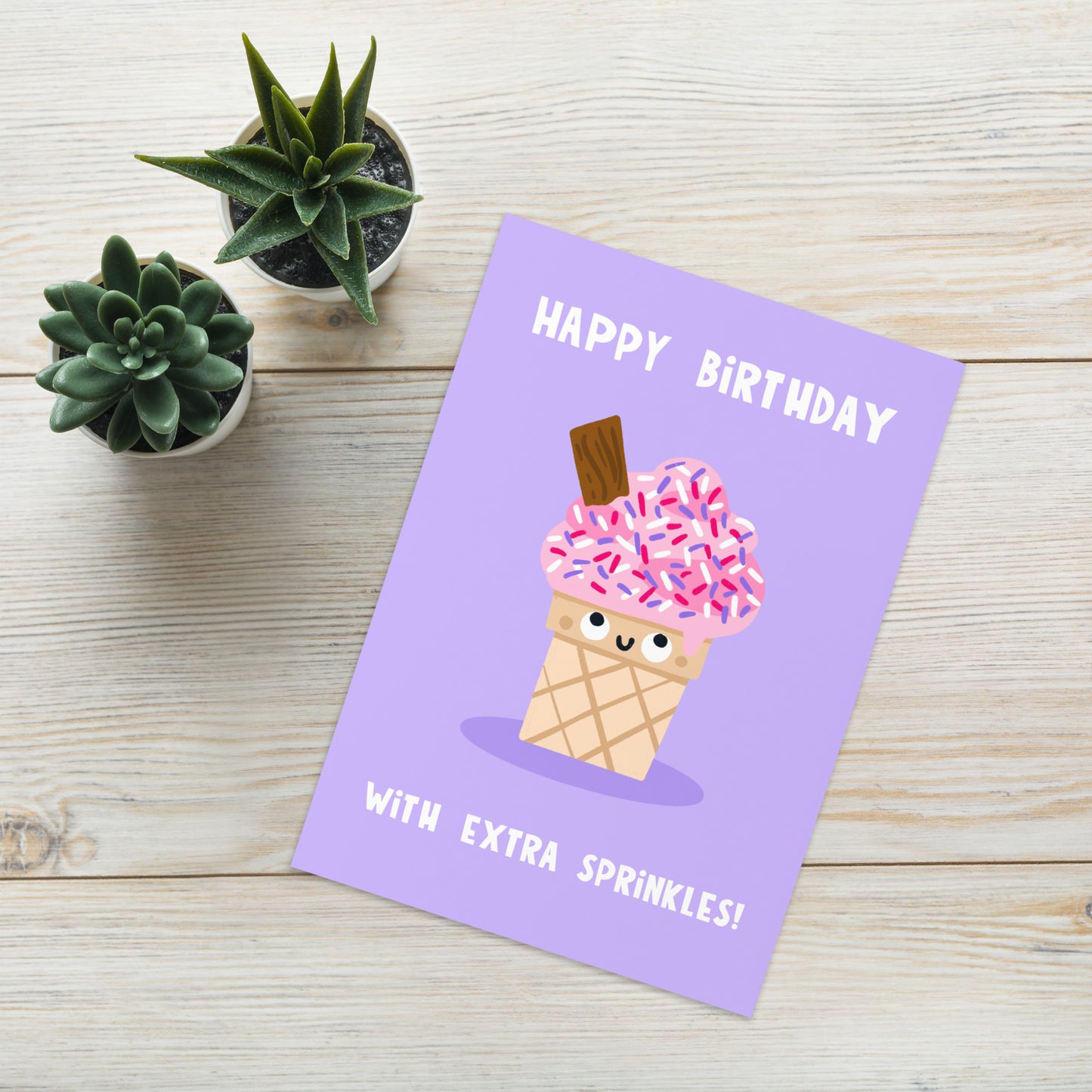 Sprinkles Happy Birthday Card