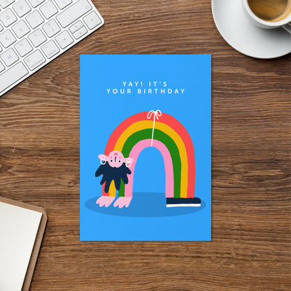 Yay It's Your Birthday Card