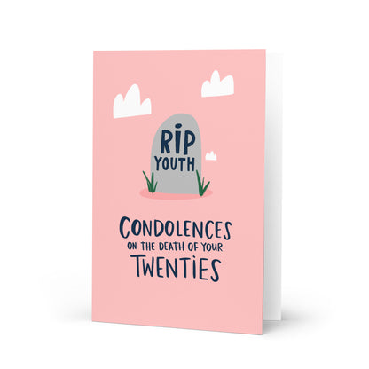 RIP Youth Funny 30th Birthday Card