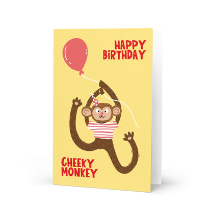 Happy Birthday Cheeky Monkey