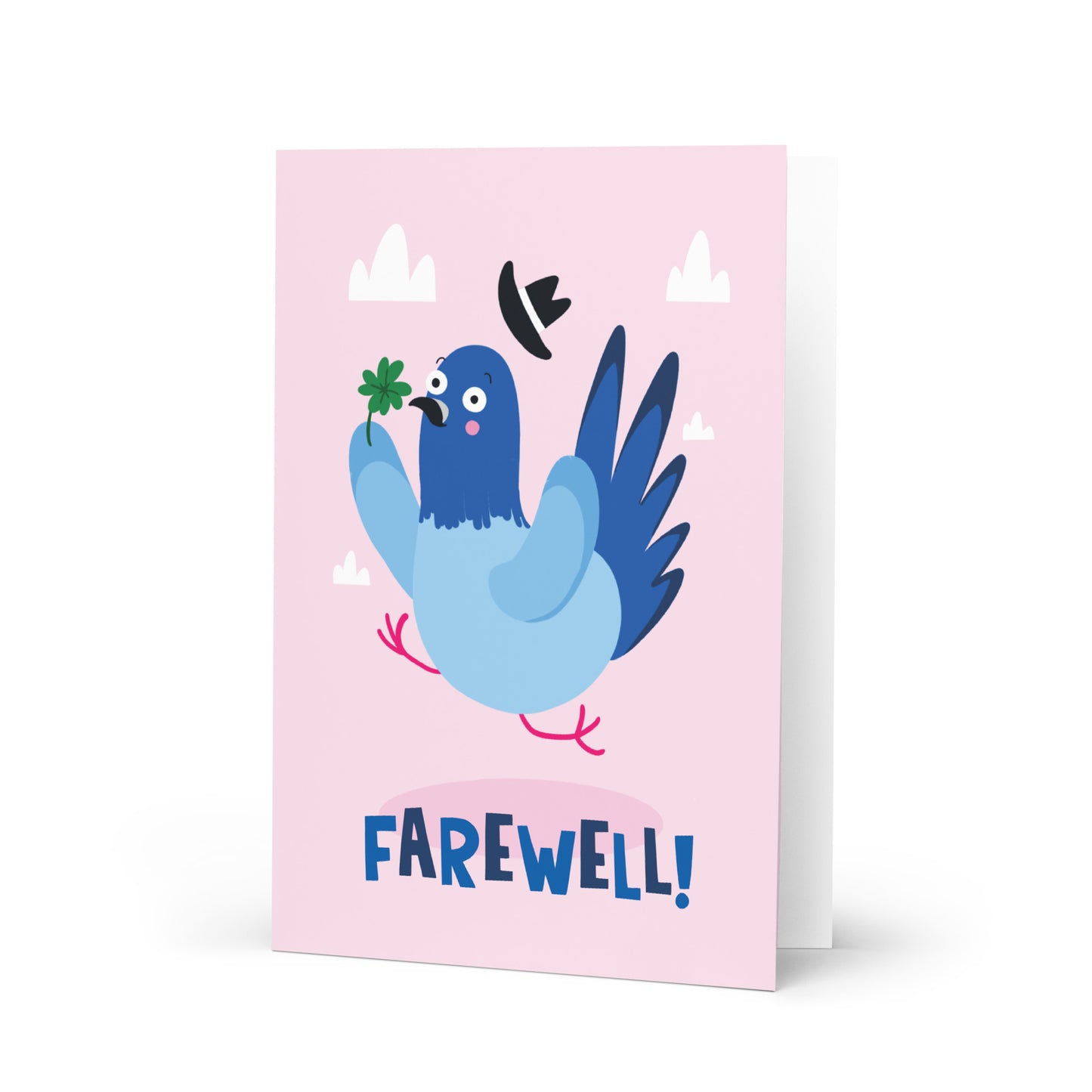 Farewell Pigeon Card