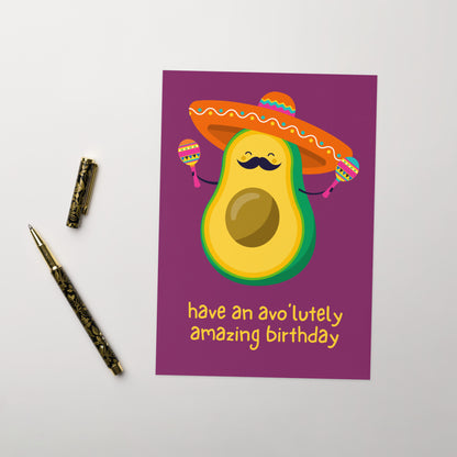 Avo’lutely Amazing Birthday Card