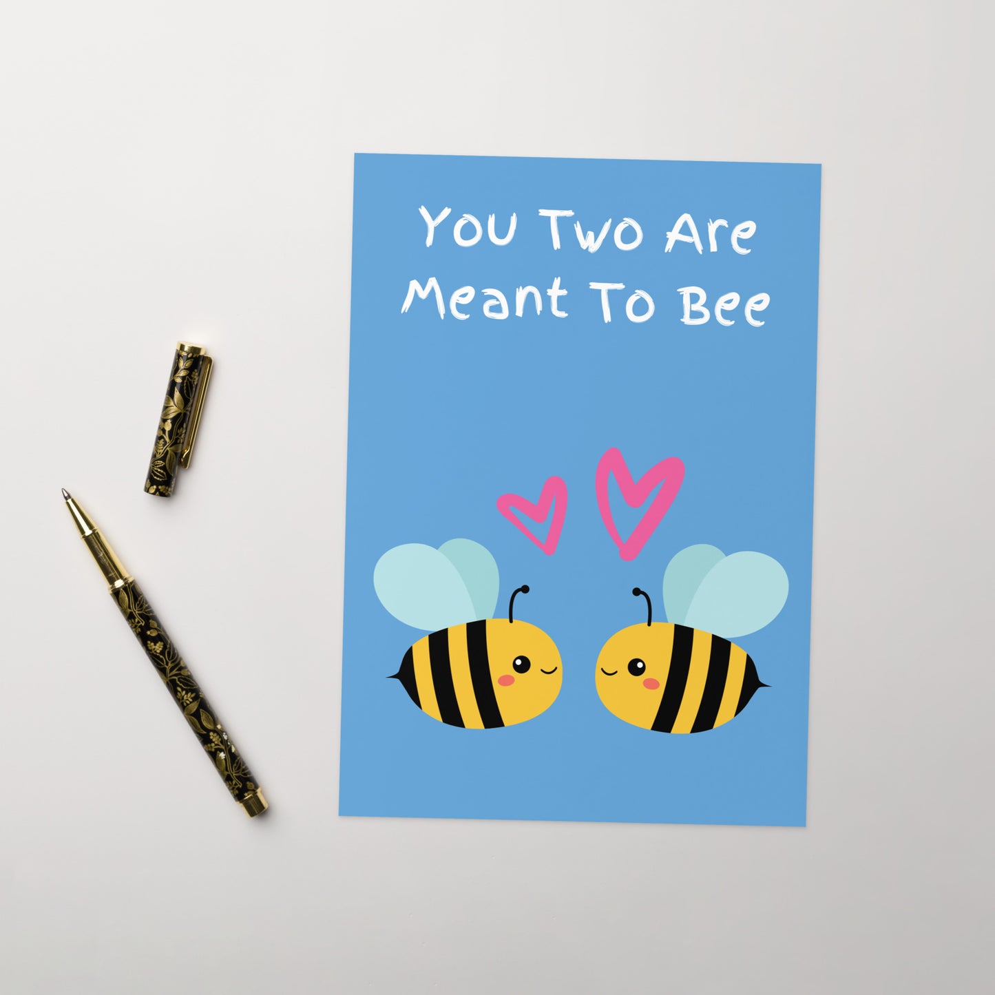 Meant To Bee Anniversary Card