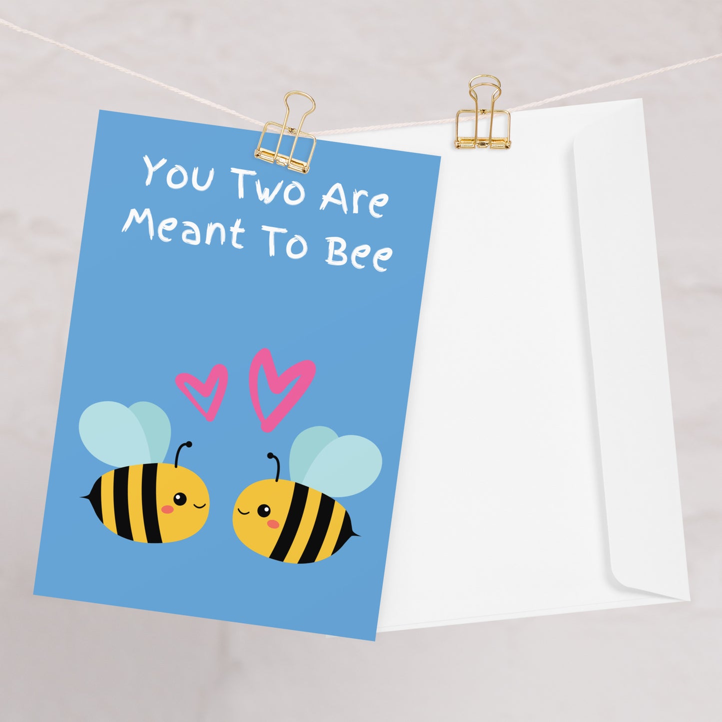 Meant To Bee Anniversary Card