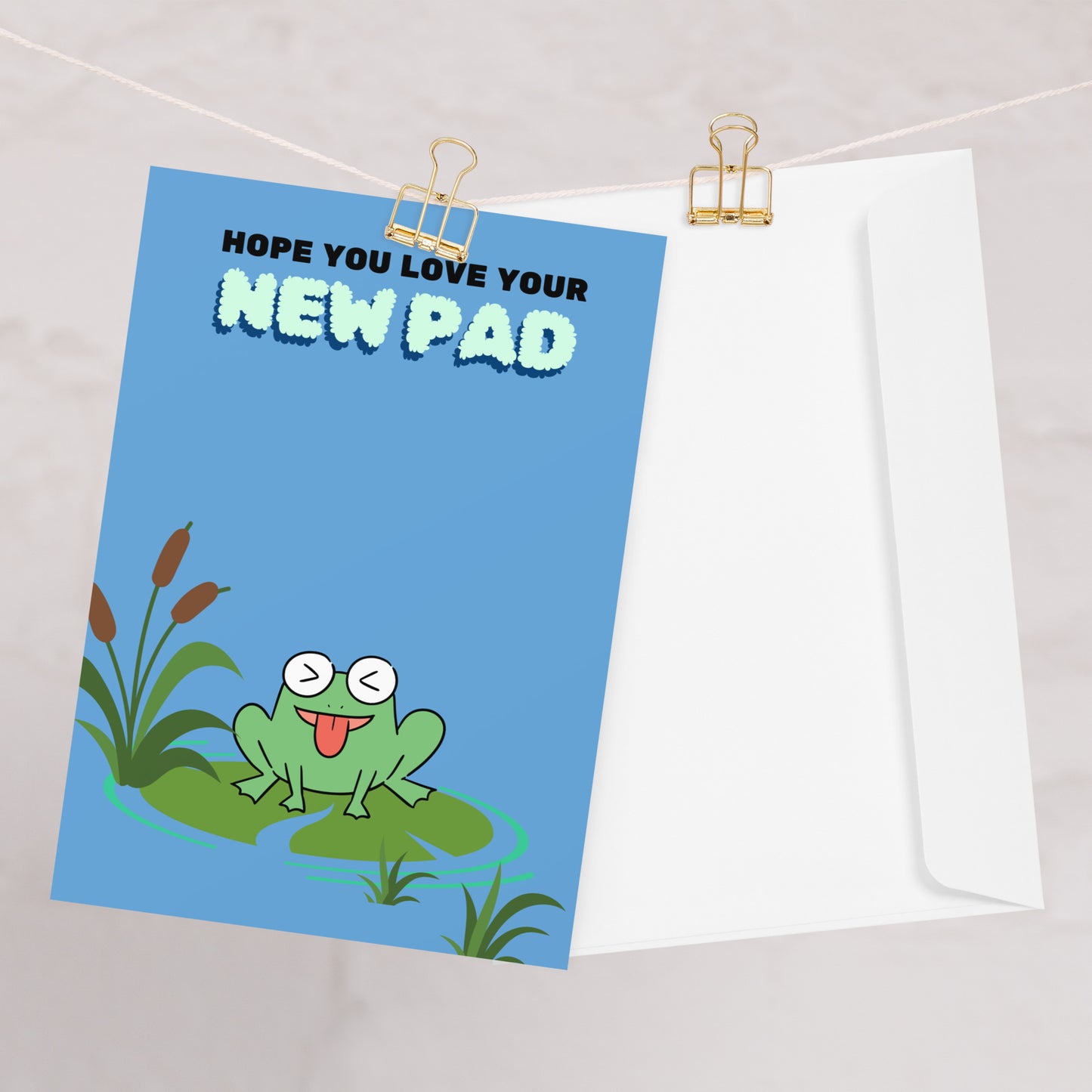 New Pad - New Home - Housewarming Card