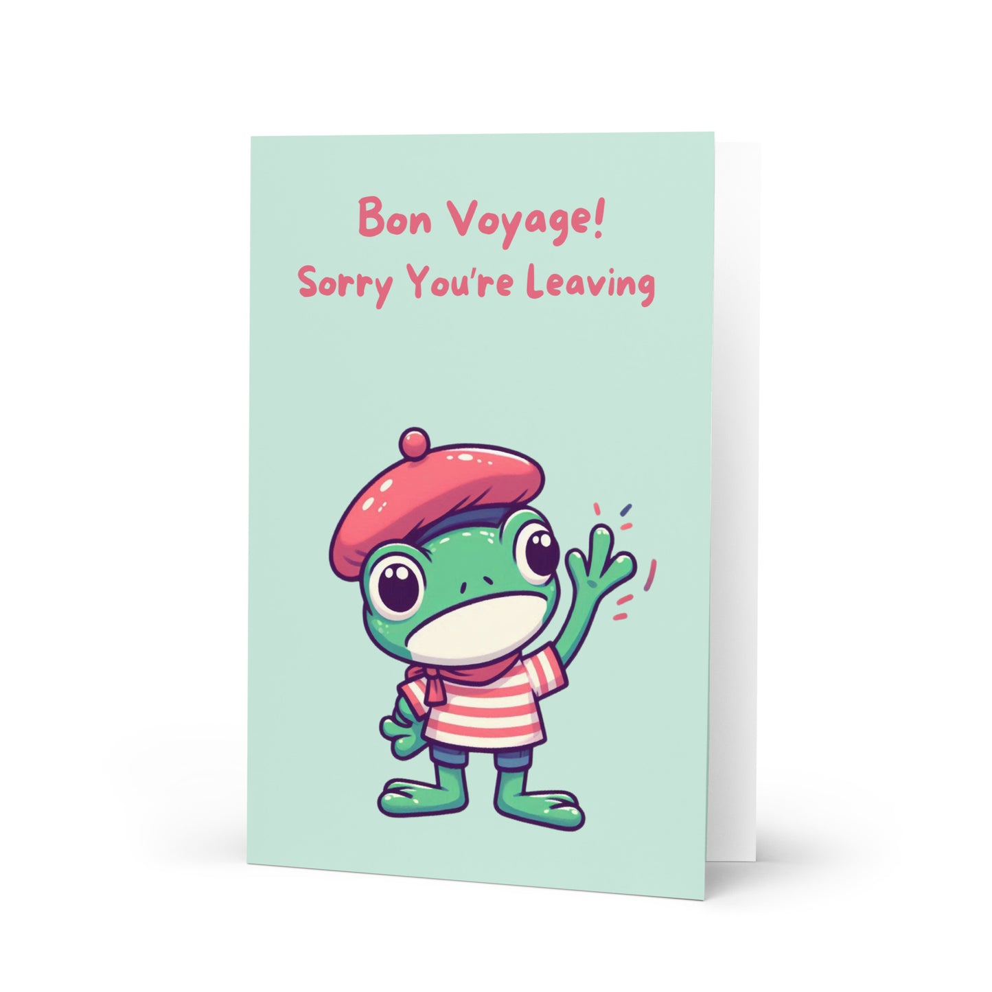 Bon Voyage Leaving Card - New Job - Retirement Card