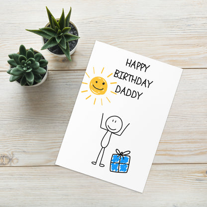 Dad/Daddy Birthday Card